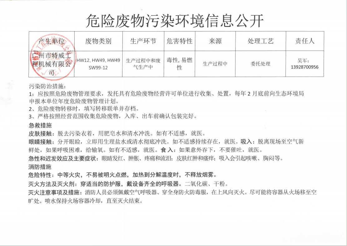 危險廢物污染環(huán)境信息公開 危險廢物污染環(huán)境信息公開